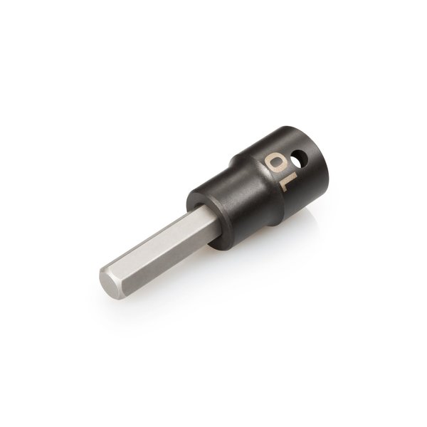 Tekton 1/2 in. Drive Hex Impact Bit Socket 10 mm, Metric SIB23210